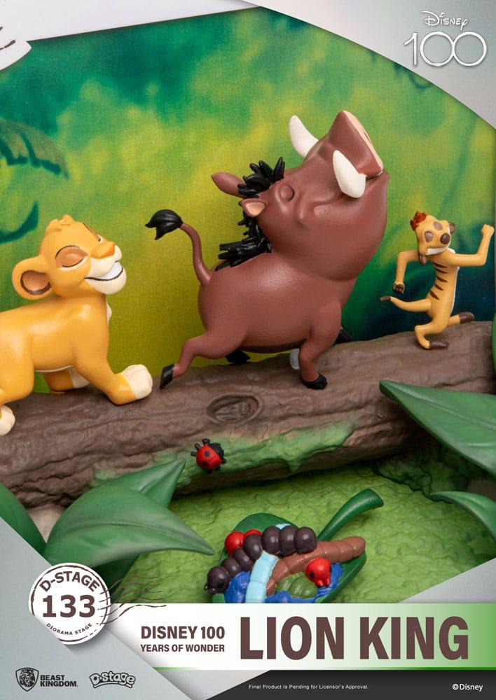DISNEY - Le Roi Lion - Diorama D-Stage 100 Years of Wonder 10cm - 5