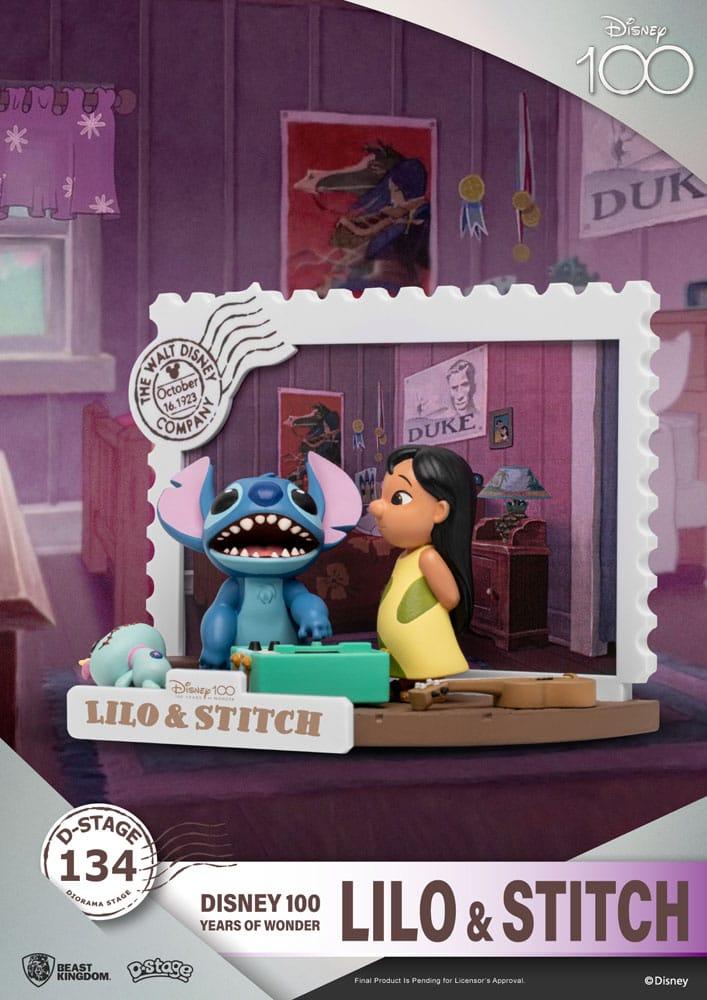 DISNEY - Lilo & Stitch - Diorama D-Stage 100 Years of Wonder 10cm - 3