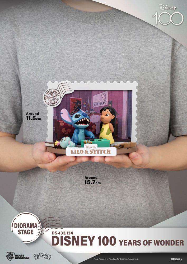 DISNEY - Lilo & Stitch - Diorama D-Stage 100 Years of Wonder 10cm - 6