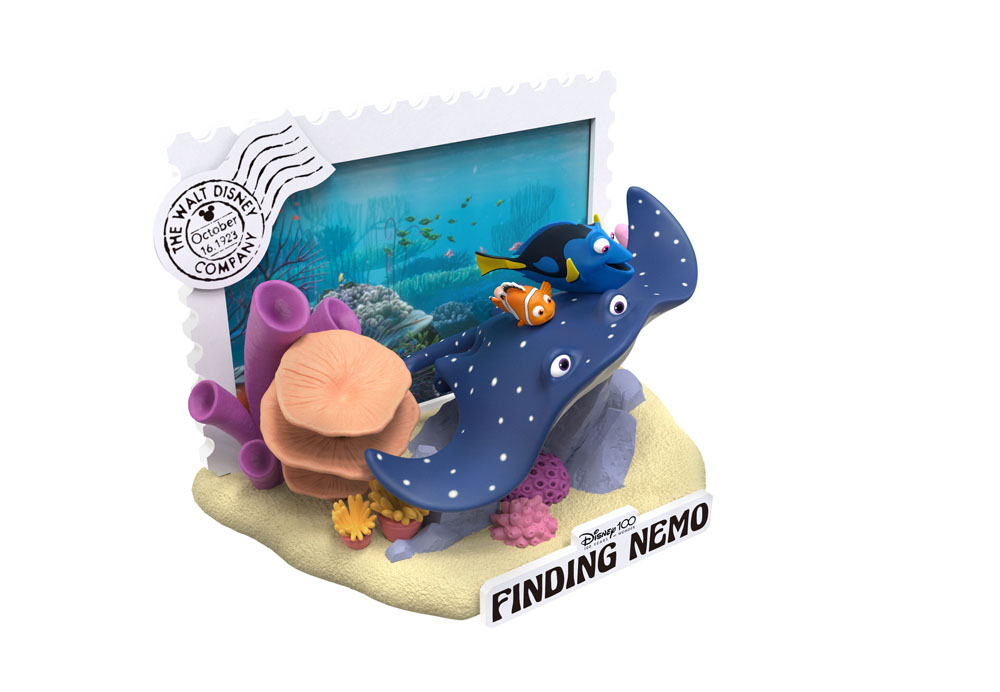 DISNEY 100EME ANNIV. - Le Monde de Nemo - Diorama D-Stage 12cm :  : Figurine Beast Kingdom DISNEY