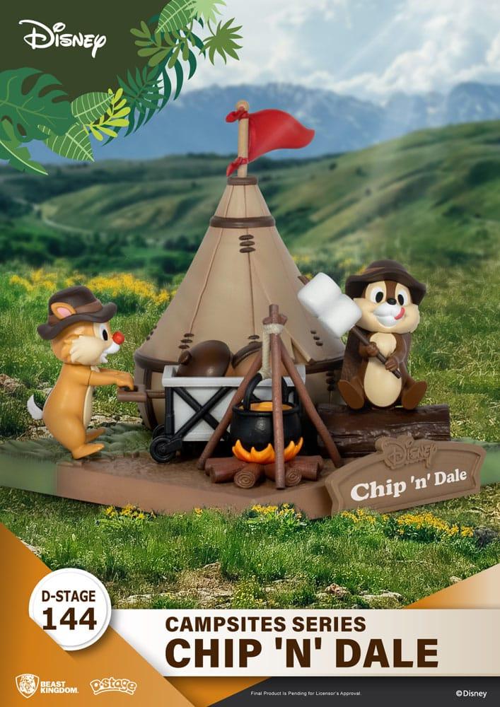 DISNEY - Tic & Tac - Diorama D-Stage Campsite Series 10cm - 2