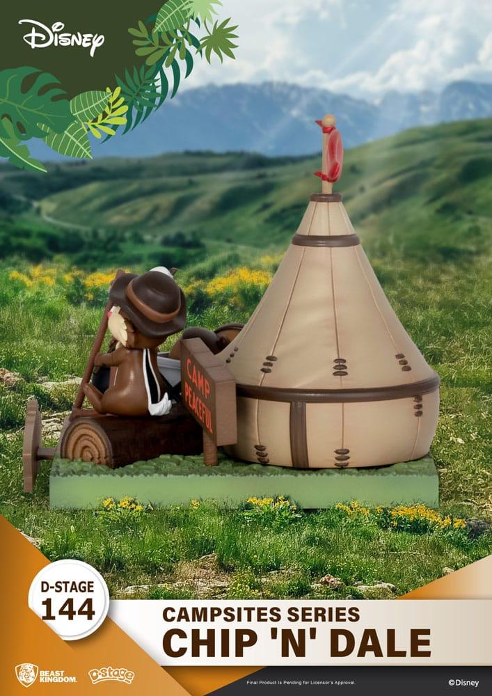 DISNEY - Tic & Tac - Diorama D-Stage Campsite Series 10cm - 3