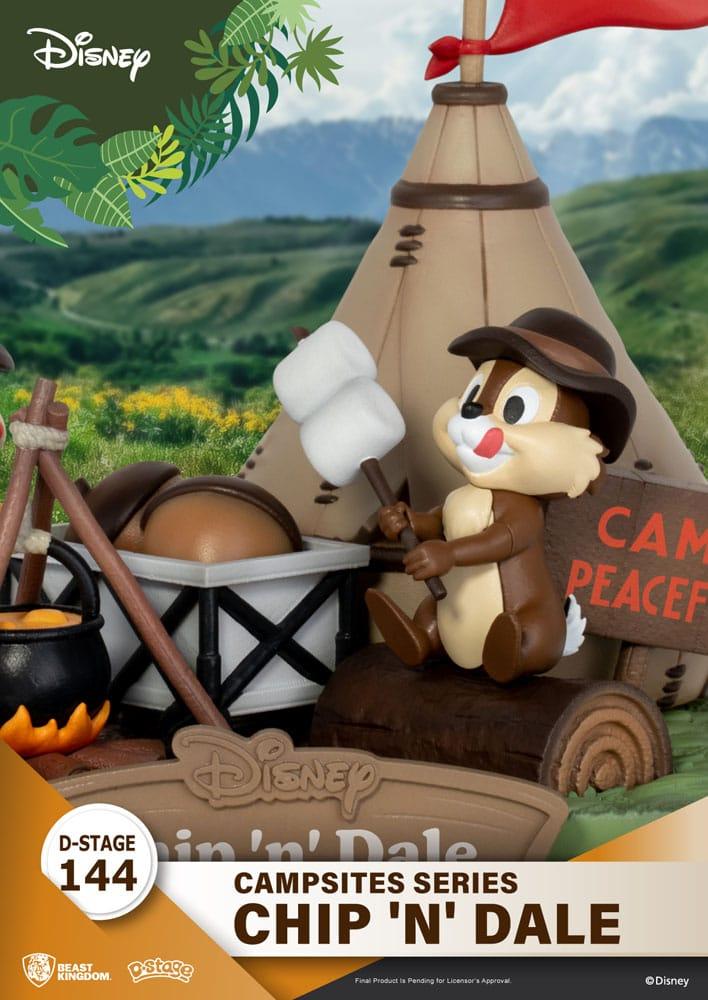 DISNEY - Tic & Tac - Diorama D-Stage Campsite Series 10cm - 4