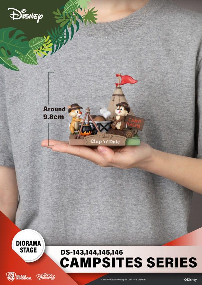 DISNEY - Tic & Tac - Diorama D-Stage Campsite Series 10cm - 5