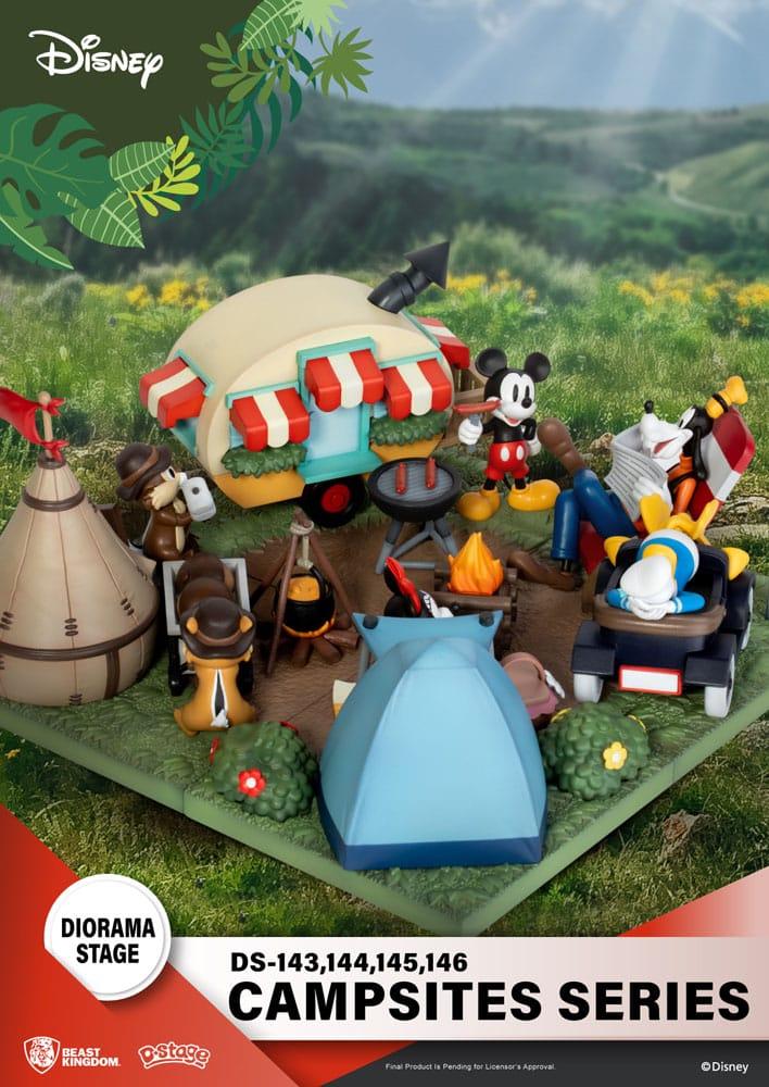 DISNEY - Tic & Tac - Diorama D-Stage Campsite Series 10cm - 6