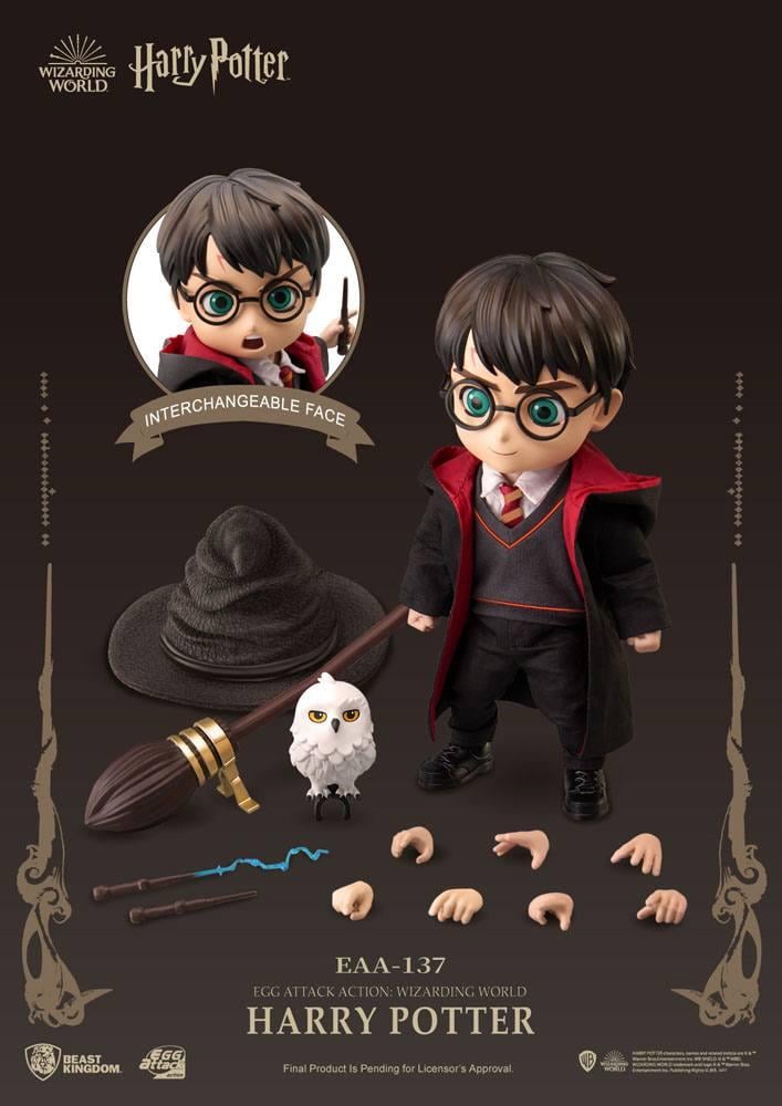 HARRY POTTER - Harry - Figurine Egg Attack Action WIzarding World 11cm - 6
