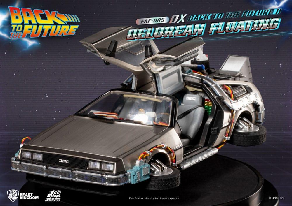 RETOUR VERS LE FUTUR - DeLorean II Flottant 