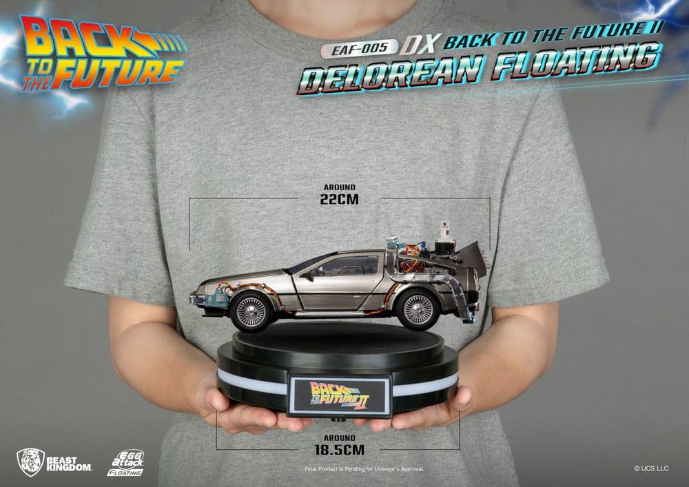 RETOUR VERS LE FUTUR - DeLorean II Flottant 