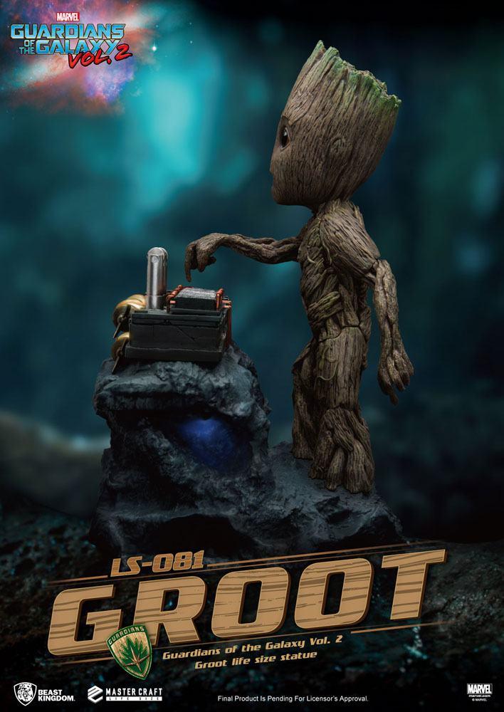 LES GARDIENS DE LA GALAXIE - Baby Groot - Statue 32cm : :  Figurines Beast Kingdom Marvel