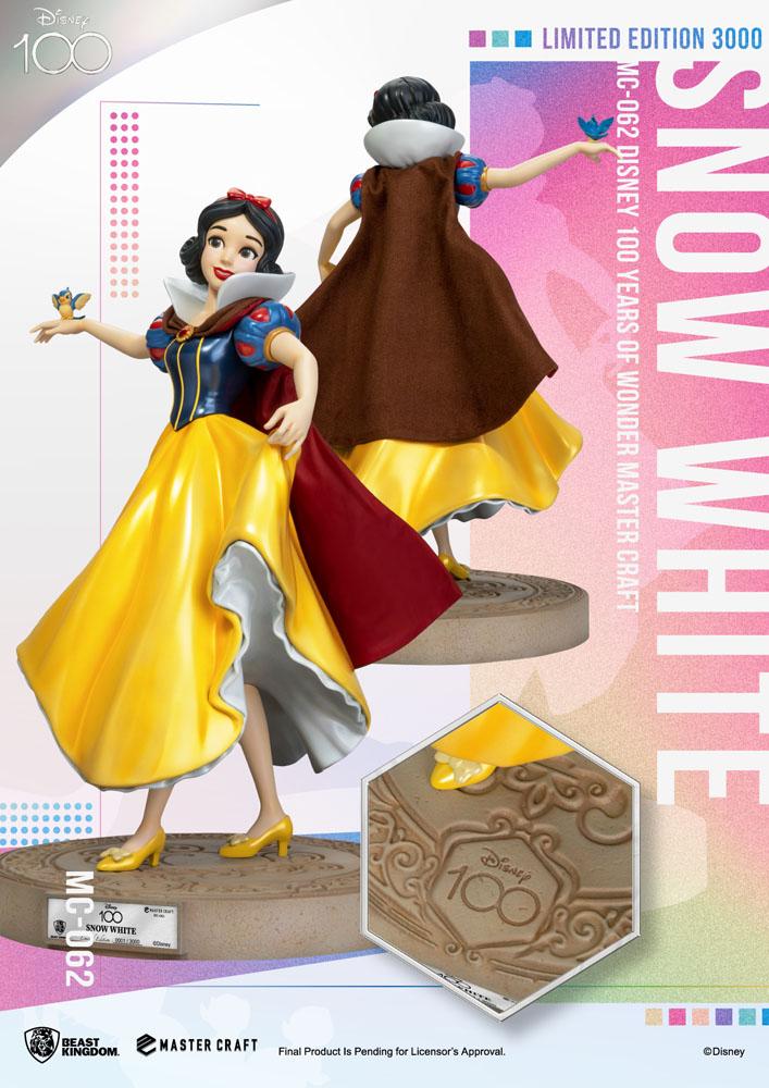 DISNEY 100 YEARS OF WONDER - Blanche Neige  - Statue Master Craft 40cm - 5