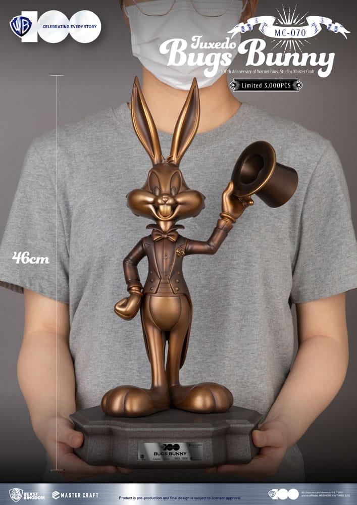 WARNER BROS 100TH - Bugs Bunny - Statuette Master Craft 46cm - 5