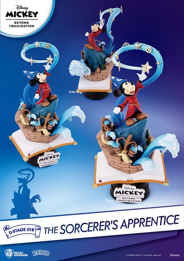 DISNEY - Mickey Sorcerer Apprentice - D-Stage 16cm - 3