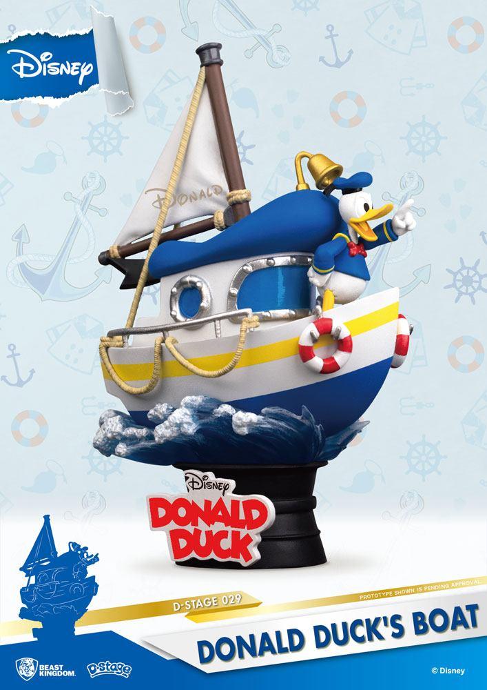 DISNEY - Donald Duck's Boat - Diorama D-Stage 15cm - 2