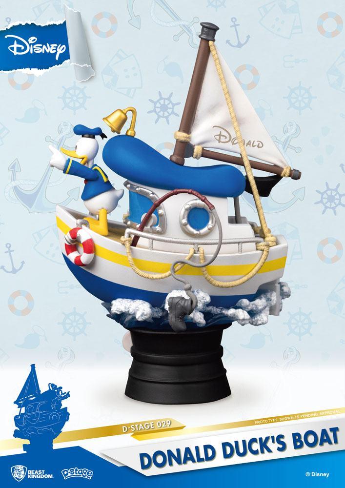 DISNEY - Donald Duck's Boat - Diorama D-Stage 15cm - 3