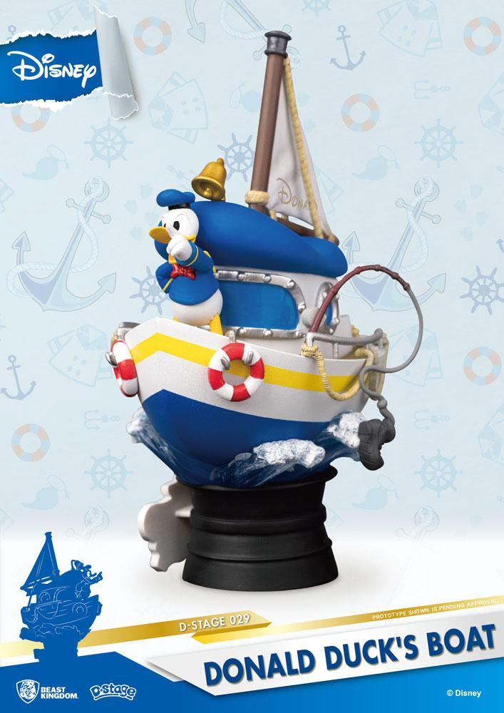 DISNEY - Donald Duck's Boat - Diorama D-Stage 15cm - 4