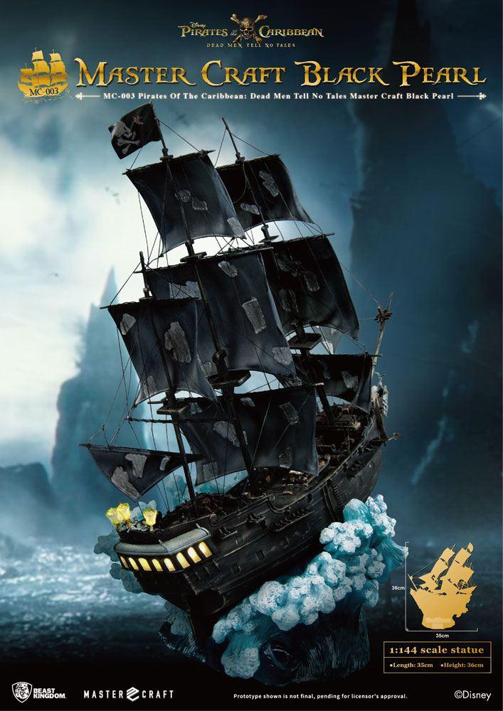 POTC DEAD MEN NO TALES - Master Craft Black Pearl - 36cm