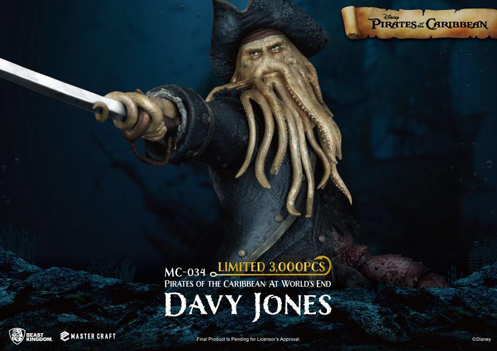 PIRATES OF THE CARIBBEAN -  Davy Jones - Statue Master Craft 42cm - 3