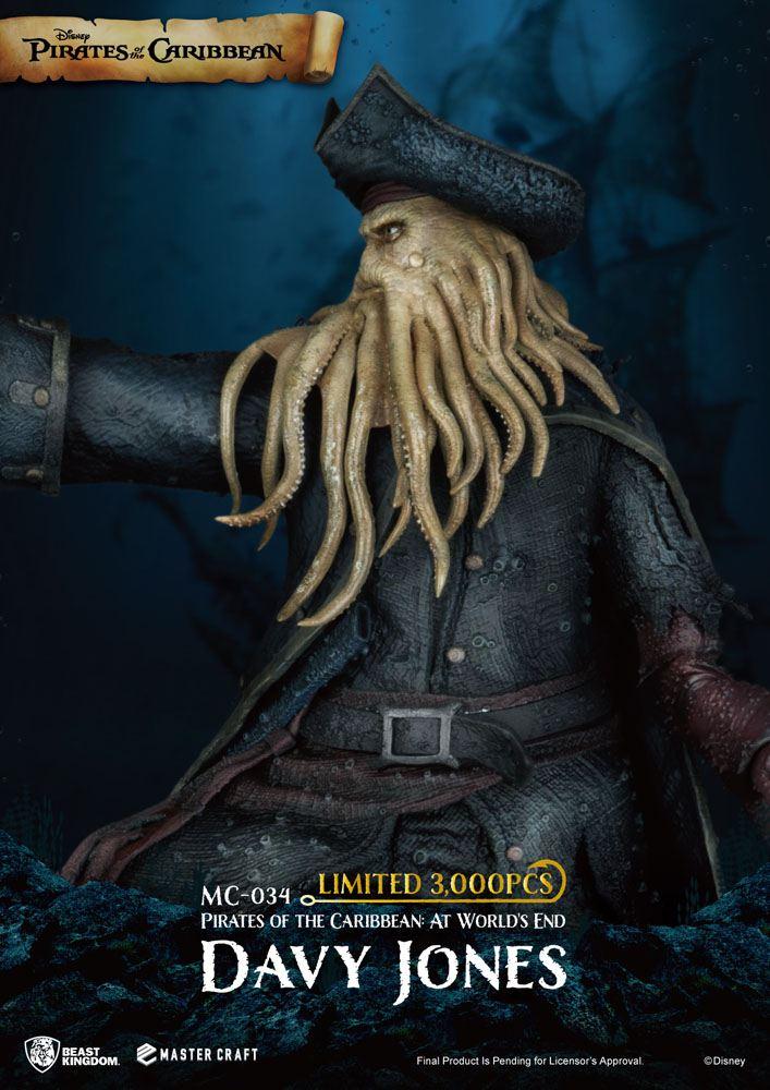 PIRATES OF THE CARIBBEAN -  Davy Jones - Statue Master Craft 42cm - 4