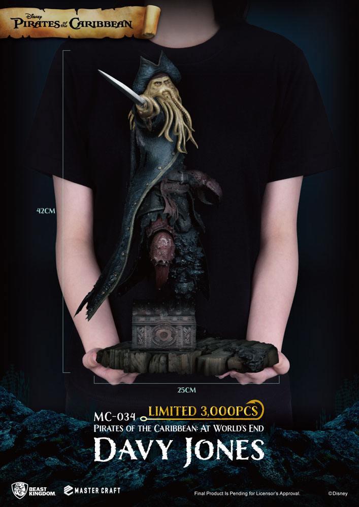 PIRATES OF THE CARIBBEAN -  Davy Jones - Statue Master Craft 42cm - 6