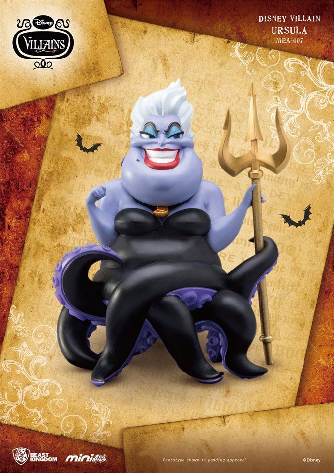 DISNEY VILLAINS - Figurine Mini Egg Attack - Ursula - 10cm_IMAGE_1