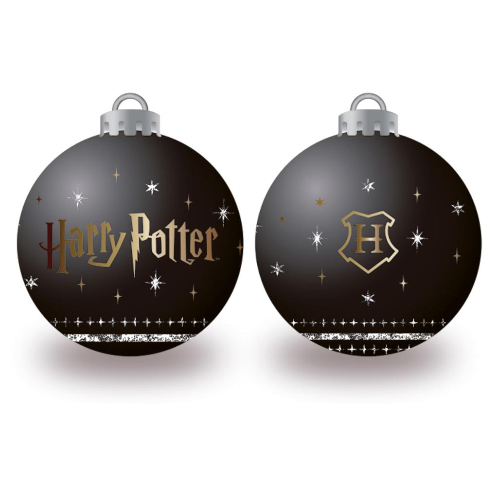 HARRY POTTER - Noir - Pack 6 Boules de Noël - 8 cm - 2