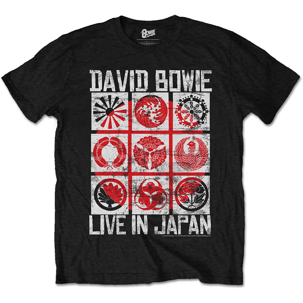 DAVID BOWIE T-Shirt Live in Japan (XL)