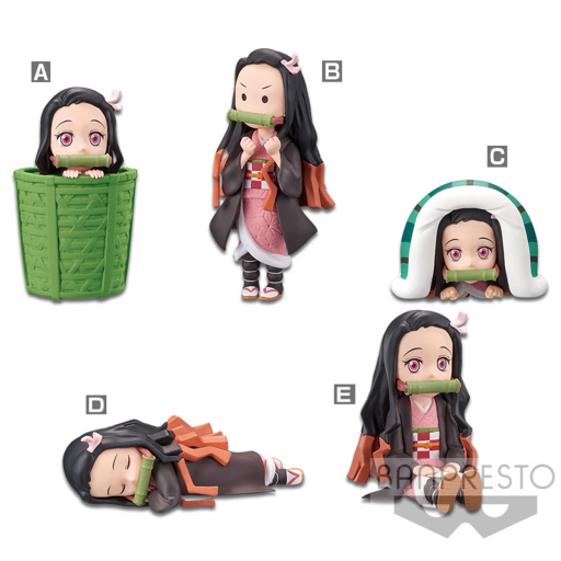 DEMON SLAYER-WCF Nezuko Kamado collection 2- Assortiment 12 Figure 7cm - 2