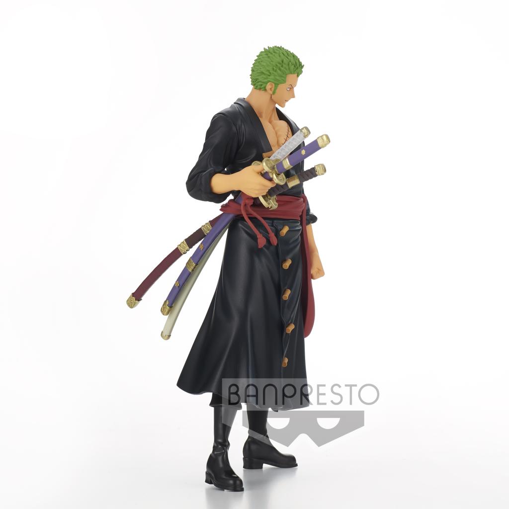 ONE PIECE - Wano Kuni Zoro - Figurine DXF Grandline 17cm Vol.13 - 4