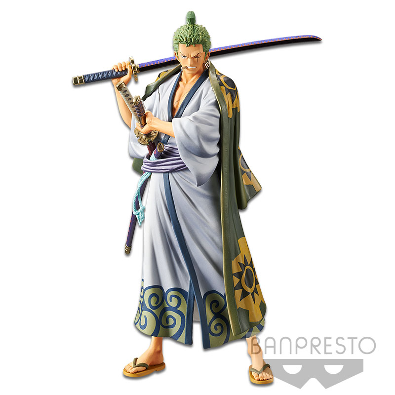 ONE PIECE - Zoro - Figure Grandista Grandline Men 17cm_IMAGE_1