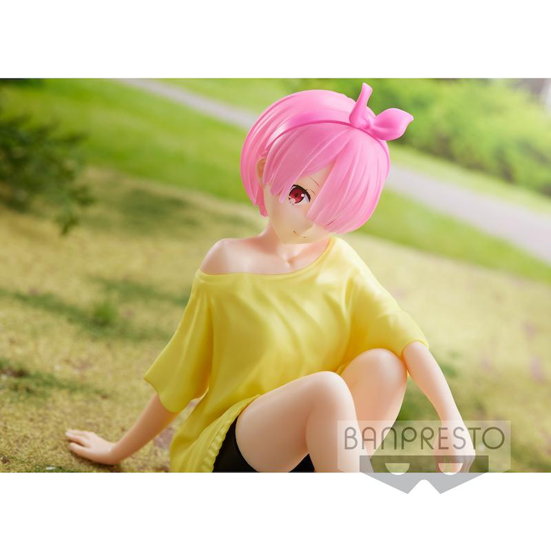 RE:ZERO - Ram - Relax Time - Figurine 14cm - 5