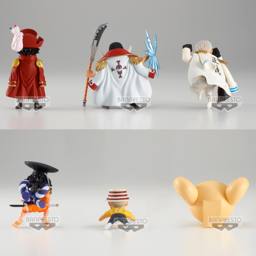 ONE PIECE-WCF The great pirates 100 landscape -Assort. 12 Figurine 7cm - 4