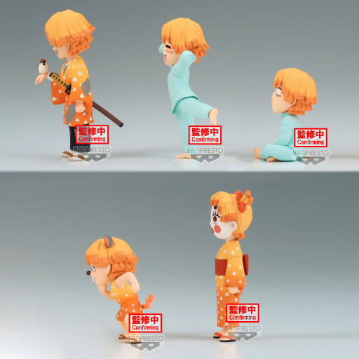 DEMON SLAYER- WCF Zenitsu Agatsuma collection -Assort. 12 Figurine 7cm - 2