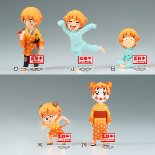 DEMON SLAYER- WCF Zenitsu Agatsuma collection -Assort. 12 Figurine 7cm - 5