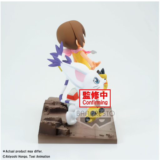 DIGIMON - Hikari & Tailmon - Figurine DXF-Adventure Archives 12cm