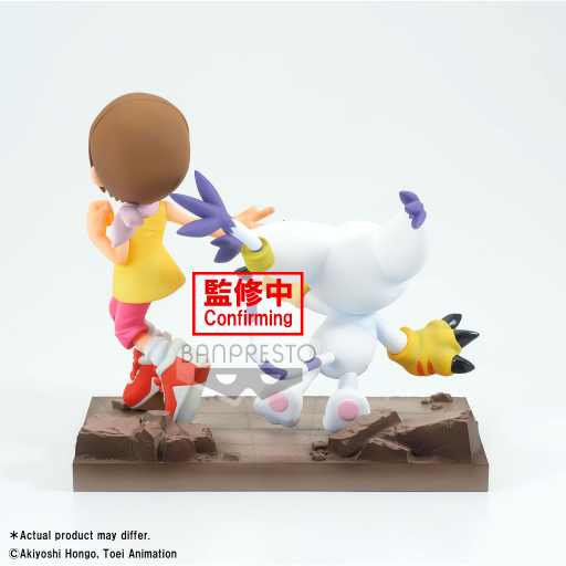 DIGIMON - Hikari & Tailmon - Figurine DXF-Adventure Archives 12cm