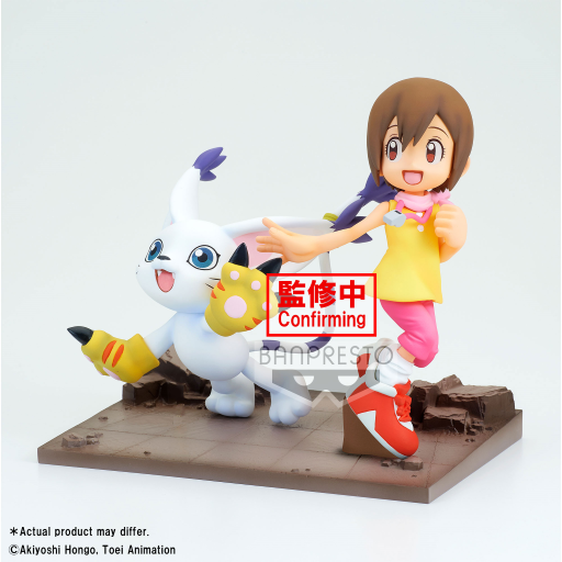 DIGIMON - Hikari & Tailmon - Figurine DXF-Adventure Archives 12cm