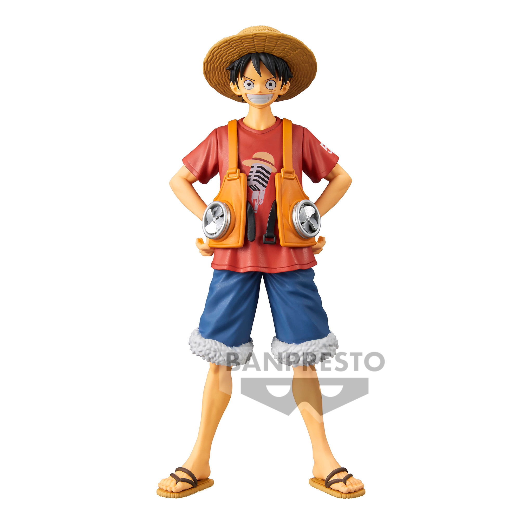 ONE PIECE - Luffy - Figurine DXF-The grandline Men 16cm