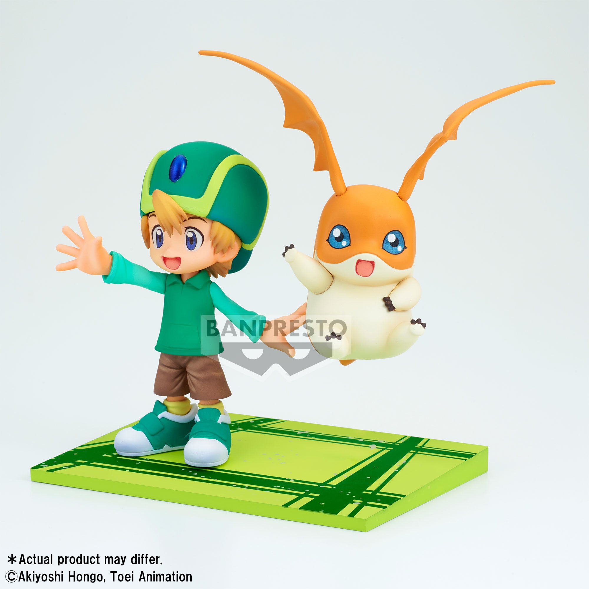 DIGIMON - Takeru & Patamon - Figurine DXF-Adventure Archives 11cm