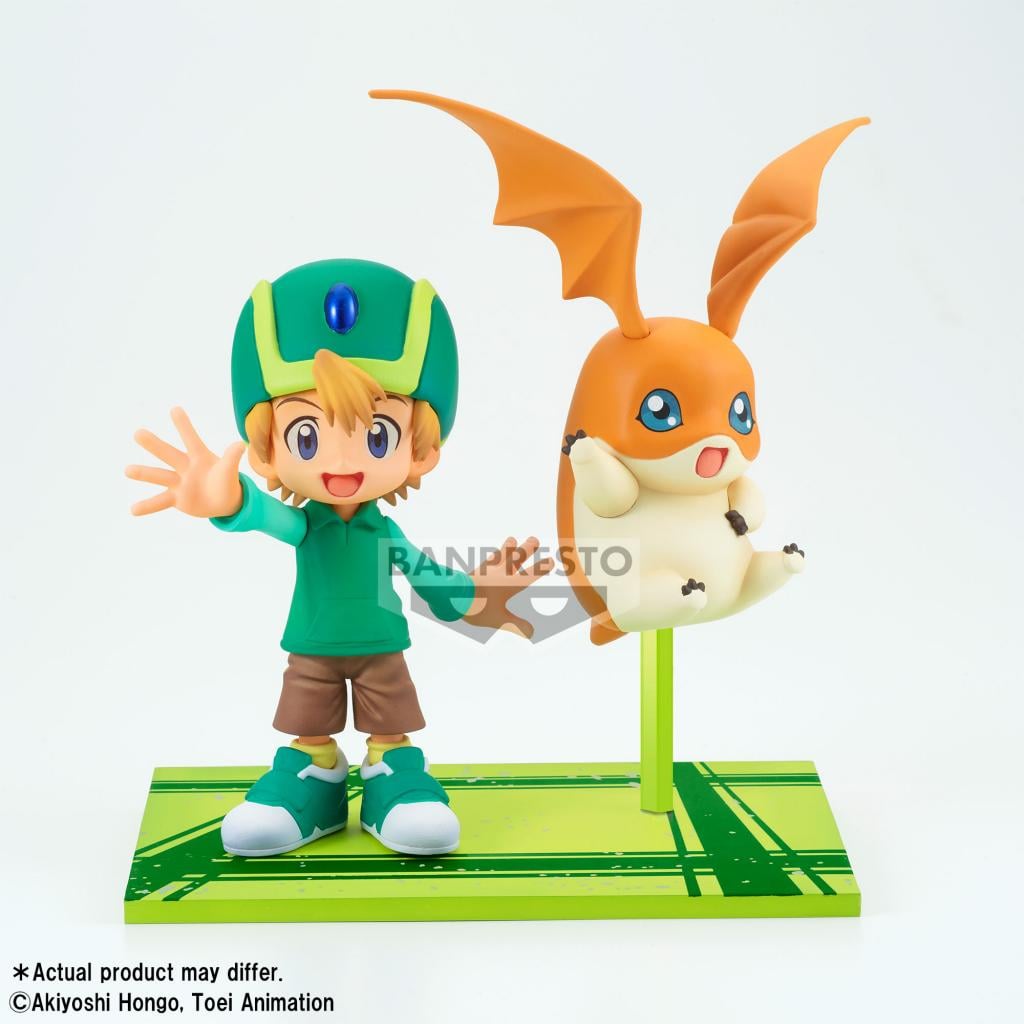 DIGIMON - Takeru & Patamon - Figurine DXF-Adventure Archives 11cm - 2