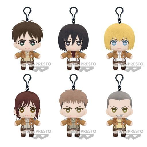 L'ATTAQUE DES TITANS - Tomonui Plush - Assortiment 9 Peluche 15cm - 2