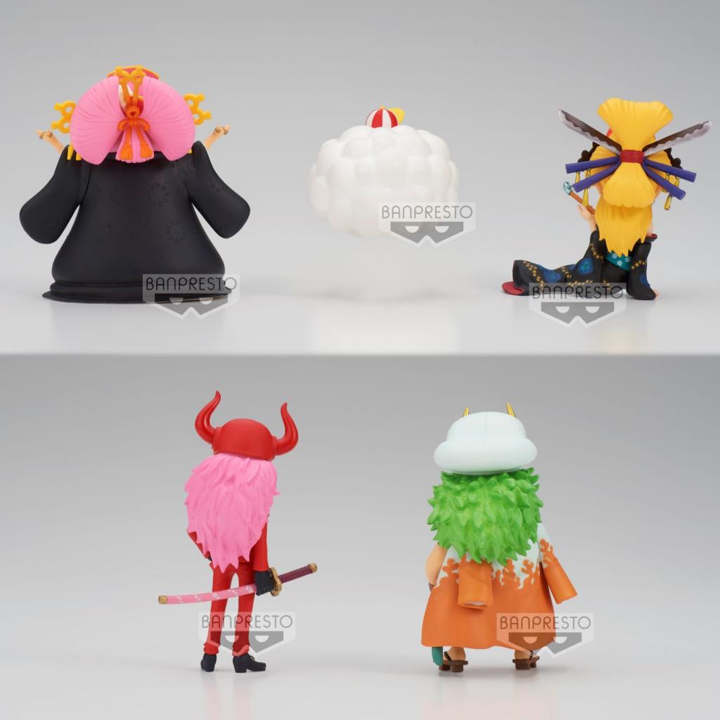 ONE PIECE - Display 12 Figurines WCF Wanokuni Onigashima - 7cm - 4