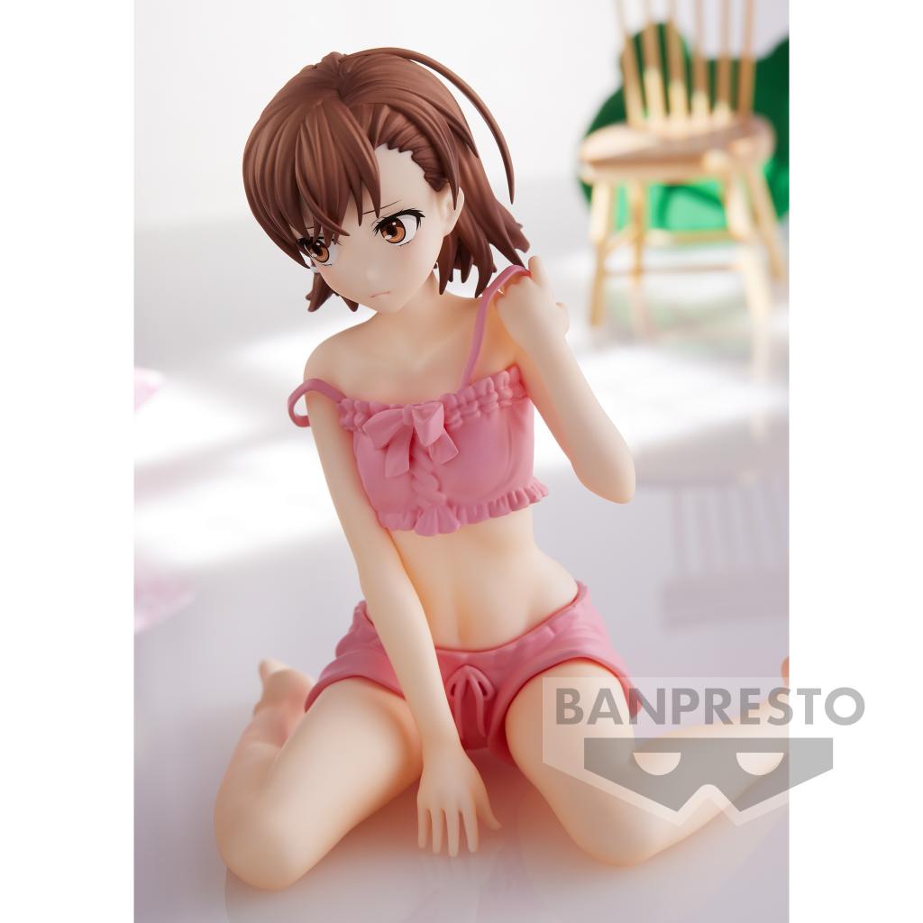 Banpresto A Certain Scientific RAILGUN - Mikoto Misaka - Figurine Relax Time 11cm