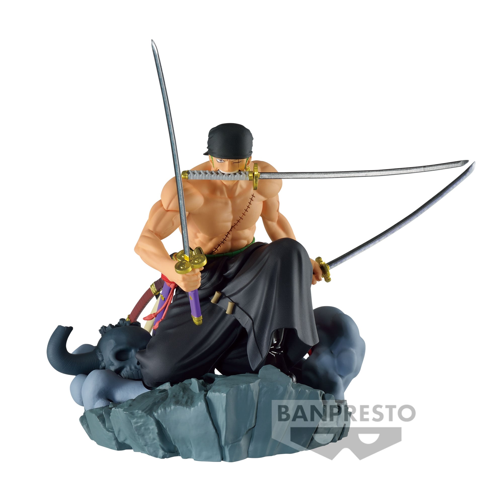 ONE PIECE Roronoa Zoro "The Anime" Figurine Dioramatic 15cm Figurine