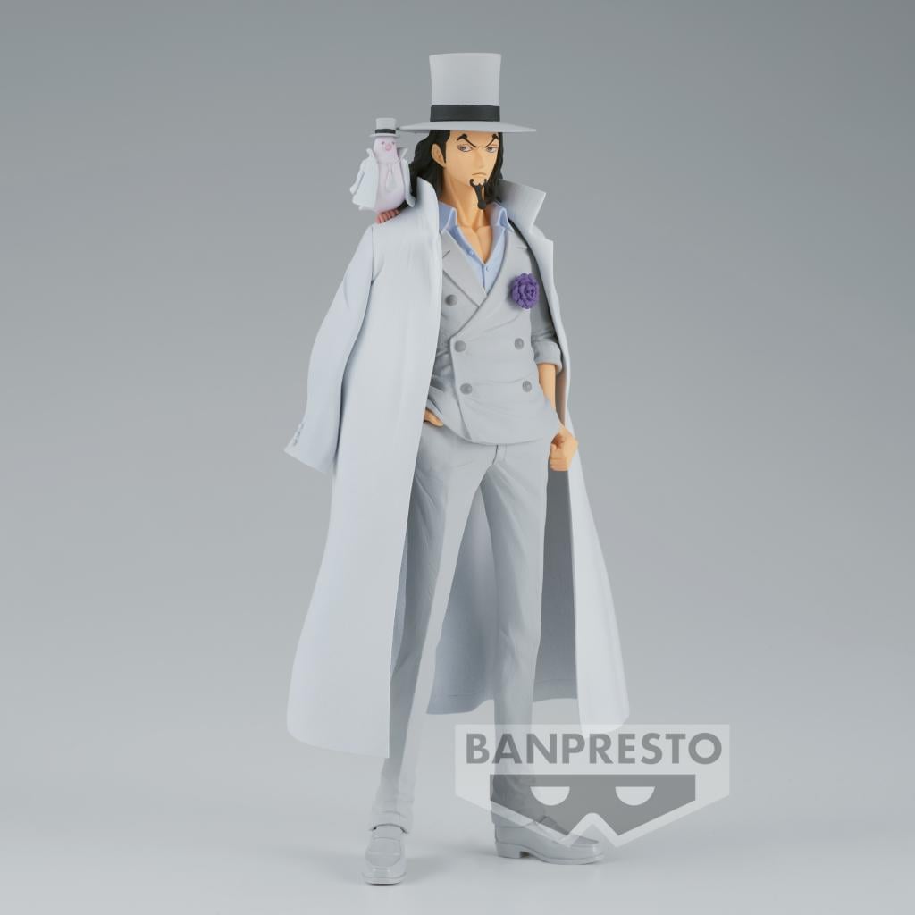 ONE PIECE - Rob Lucci - Figurine DXF-The Grandline Men 17cm - 2
