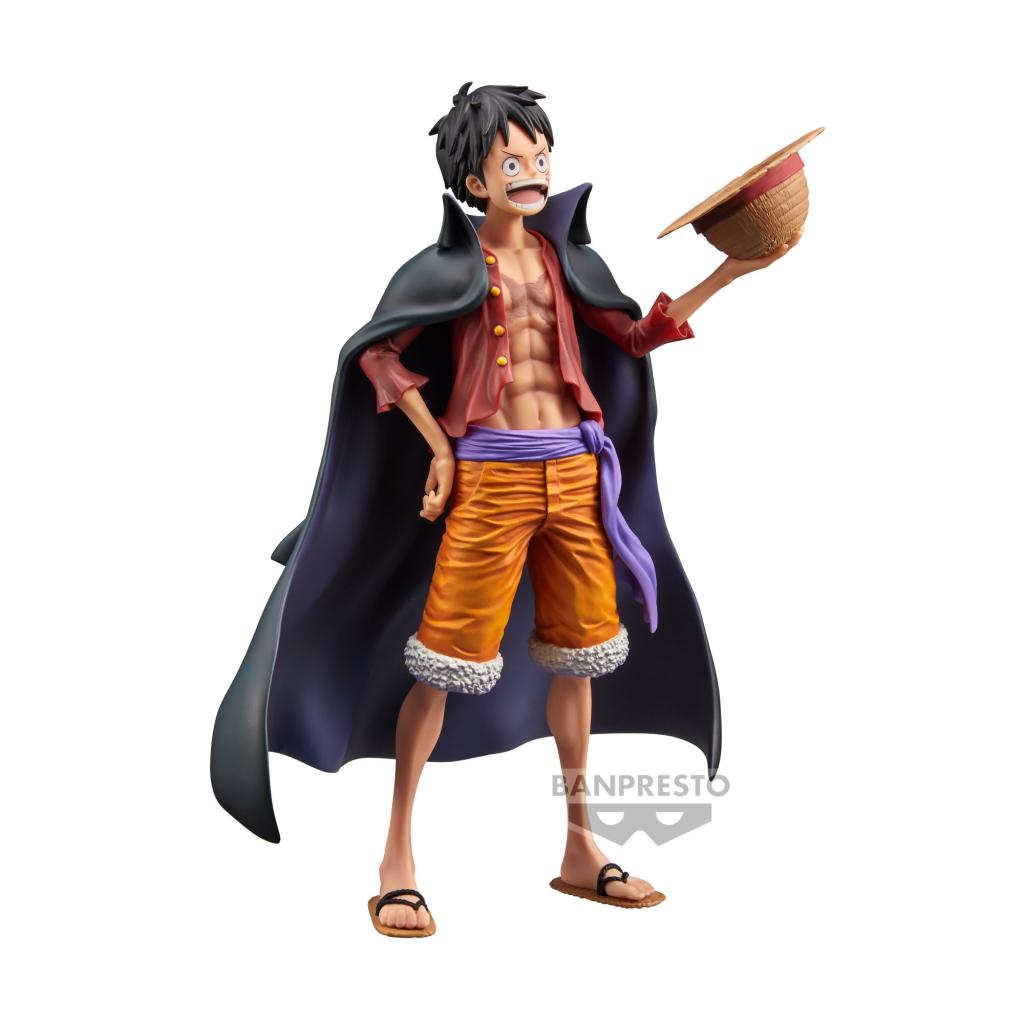 ONE PIECE - Monkey .D.Luffy - Figurine Grandista Nero 27cm - 2