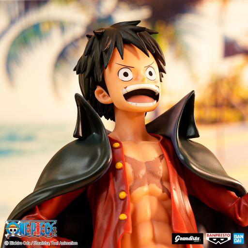 ONE PIECE - Monkey .D.Luffy - Figurine Grandista Nero 27cm - 5