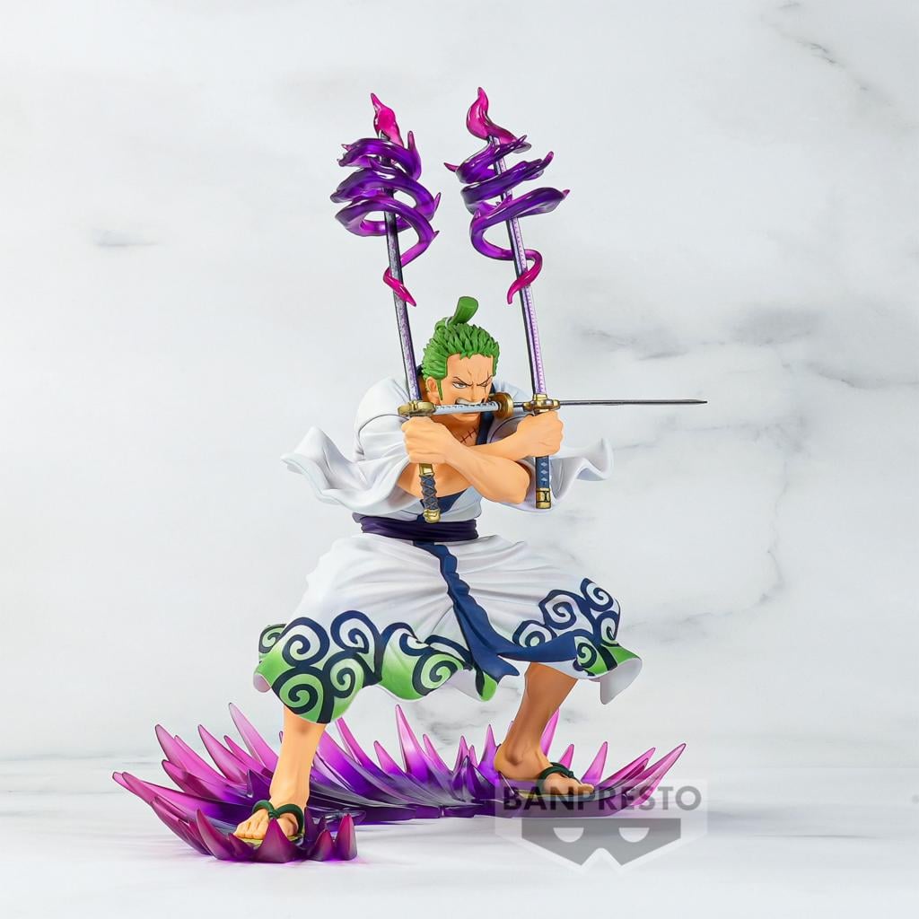 ONE PIECE - Roronoa Zoro - Figurine DXF 13cm - 3