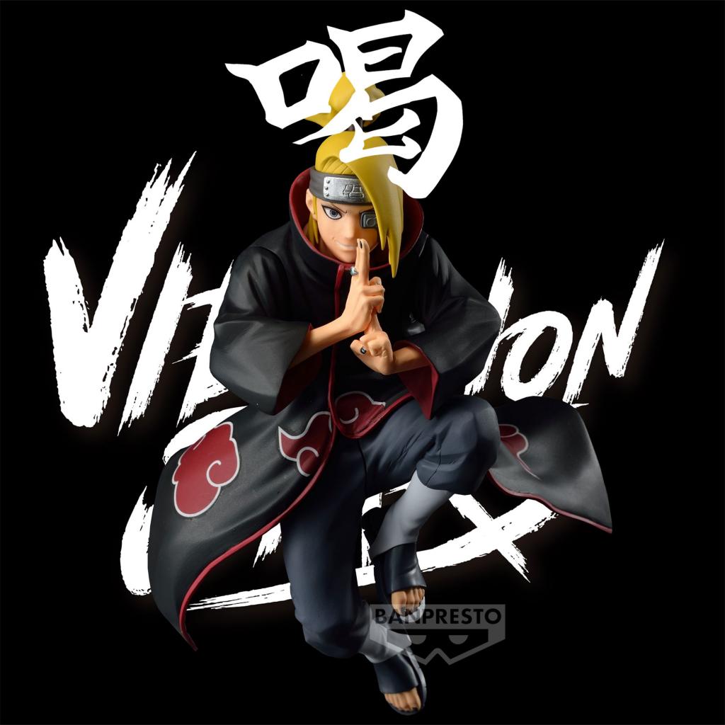 NARUTO SHIPPUDEN Deidara Figure Vibration Stars 13cm