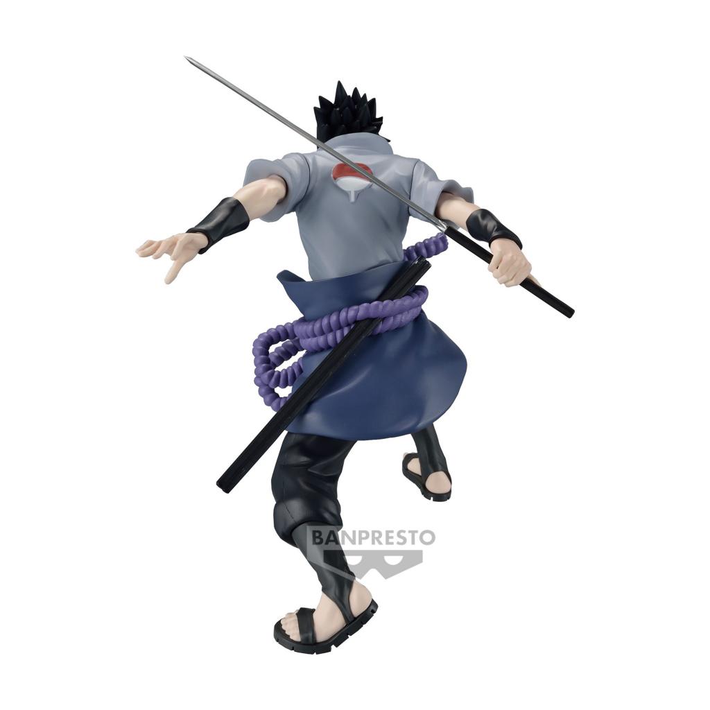 NARUTO SHIPPUDEN - Uchiha Sasuke - Figurine Vibration Stars 13cm - 3