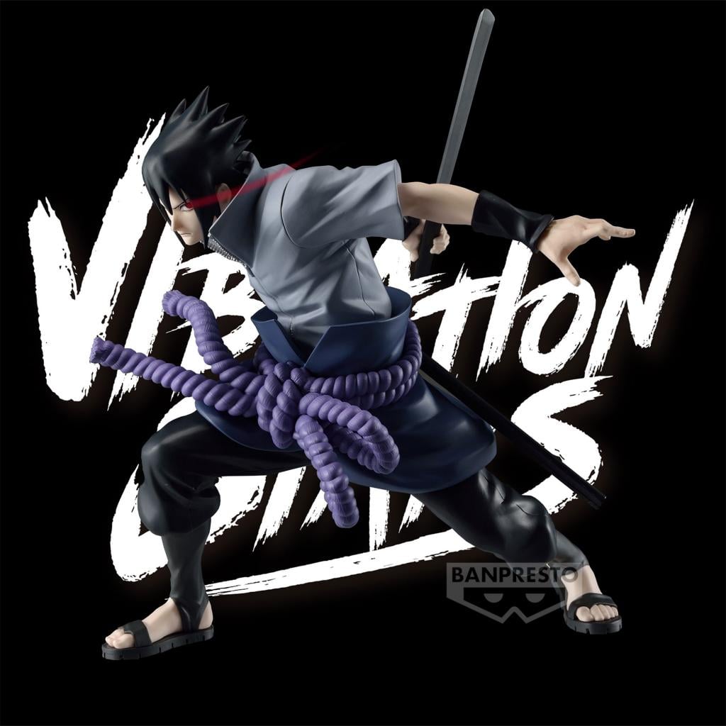 NARUTO SHIPPUDEN - Uchiha Sasuke - Figurine Vibration Stars 13cm - 5